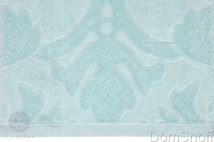 Комплект полотенец Барокко 3 предмета голубой