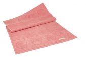 Махровое полотенце Розы R08 70х140 Розовое