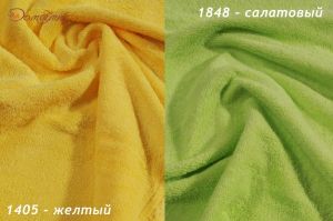 Махровое полотенце Butterfly BY02 48х90 Желтое