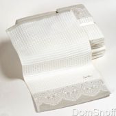 Комплект полотенец Lille 3 предмета белый