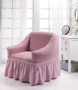 Чехол для кресла Bulsan Светло-розовый