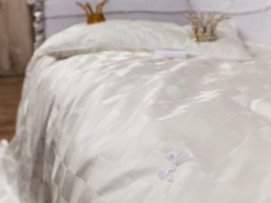 Комплек Baby Butterfly Grass (подушка и одеяло ручной работы) BBK-215
