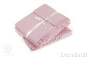 Комплект полотенец Macaroni 2 предмета розовый