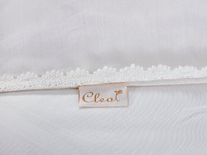 Постельное белье Cleo сатин Cotton Lace Семейное 41/001-LE