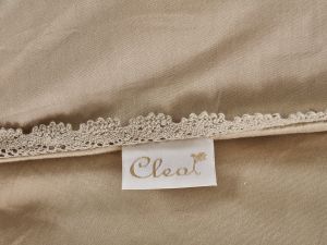 Постельное белье Cleo сатин Cotton Lace Семейное 41/009-LE