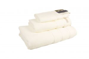 Банное махровое полотенце Caro Lux CX09 77х150 Белое