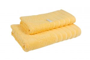 Банное махровое полотенце Cashmere CE07 70х140 Желтое