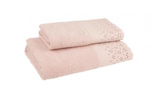 Банное махровое полотенце Crystal CL16 70х140 Розовое