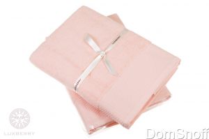 Полотенце Joy 100х150 розовое