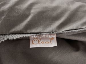 Постельное белье Cleo сатин Cotton Lace Семейное 41/006-LE